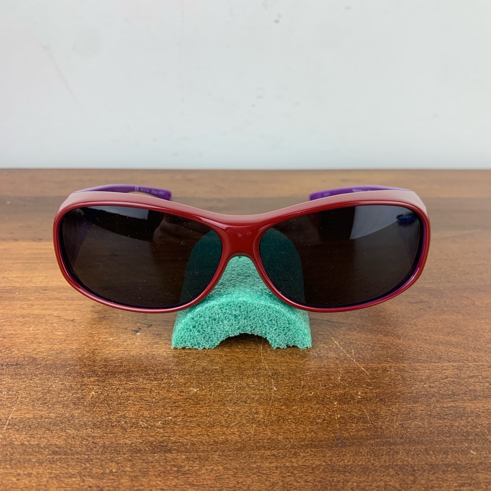 Jonathan Paul 2Tone Sports Wrap Red Polarized UV 400 Sunglasses 64-12-125 JP007